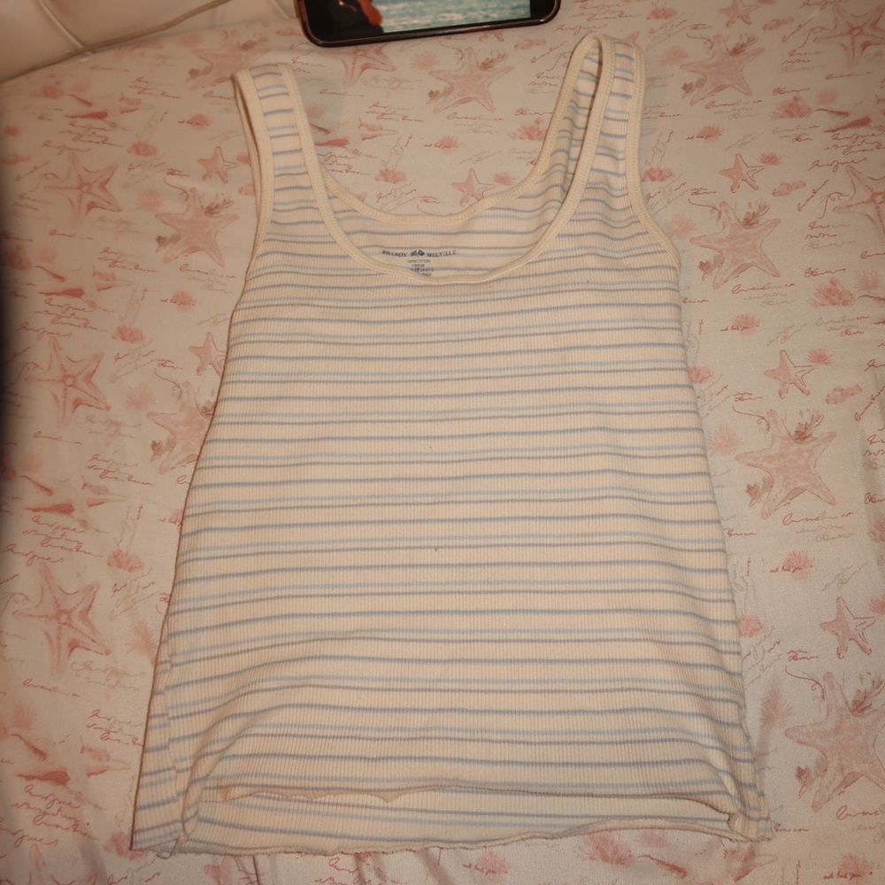 Brandy Melville Striped Sleeveless Top